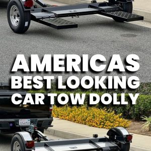 Premier Black & Chrome Tow Dolly - Image 3