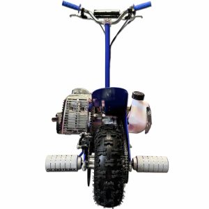 MotoTec ScooterX SX-03 Dirt Dog 49cc - Blue - Image 4