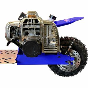 MotoTec ScooterX SX-03 Dirt Dog 49cc - Blue - Image 10