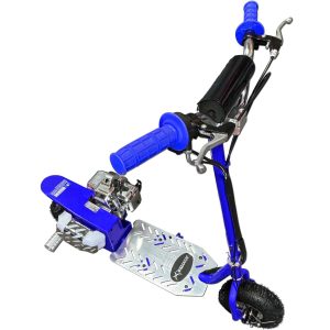 MotoTec ScooterX SX-03 Dirt Dog 49cc - Blue - Image 12