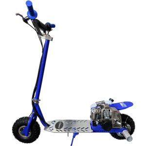 MotoTec ScooterX SX-03 Dirt Dog 49cc - Blue - Image 14