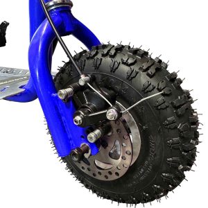 MotoTec ScooterX SX-03 Dirt Dog 49cc - Blue - Image 8