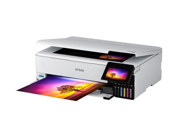 Epson EcoTank Photo ET-8550 Wireless Wide-Format Color All-in-One Supertank Printer - Image 4
