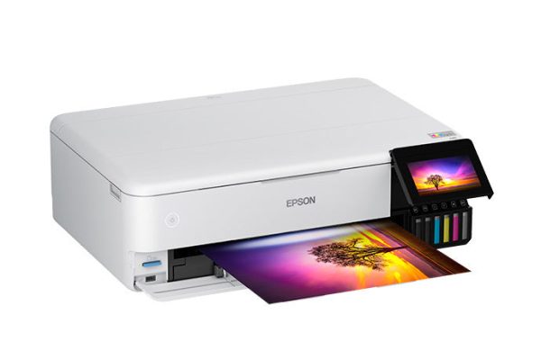 Epson EcoTank Photo ET-8550 Wireless Wide-Format Color All-in-One Supertank Printer - Image 3