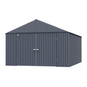 Arrow Elite 12 ft. W x 16 ft. D Galvalume Steel Storage Shed