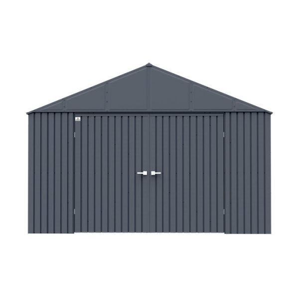 Arrow Elite 12 ft. W x 16 ft. D Galvalume Steel Storage Shed - Image 3