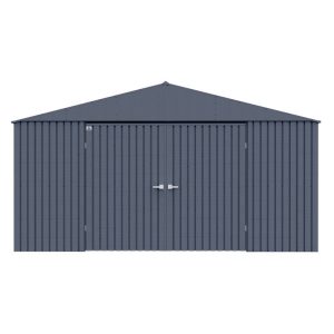 Arrow Elite 14 ft. W x 12 ft. D Metal Storage Shed - Image 2