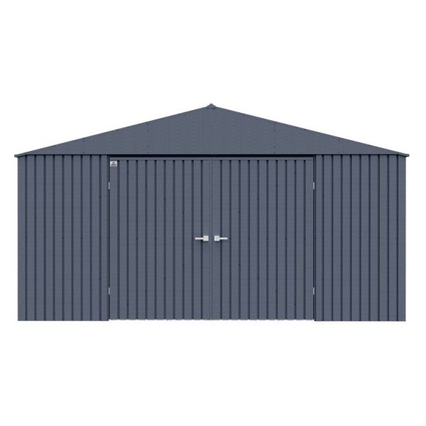 Arrow Elite 14 ft. W x 12 ft. D Metal Storage Shed - Image 2
