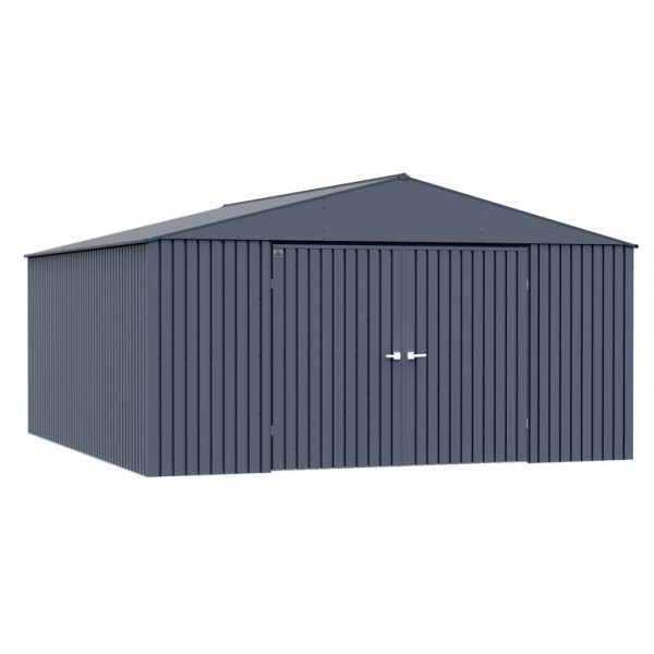 Arrow Elite 14 ft. W x 16 ft. D Metal Storage Shed - Image 2