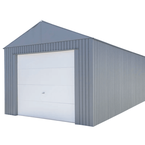 Everest 12 ft. x 20 ft. Metal Garage Shed