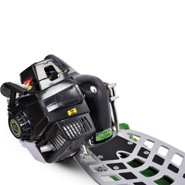 MotoTec/UberScoot 70x 2-Speed Gas Scooter Green - Image 6
