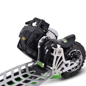 MotoTec/UberScoot 70x 2-Speed Gas Scooter Green - Image 7