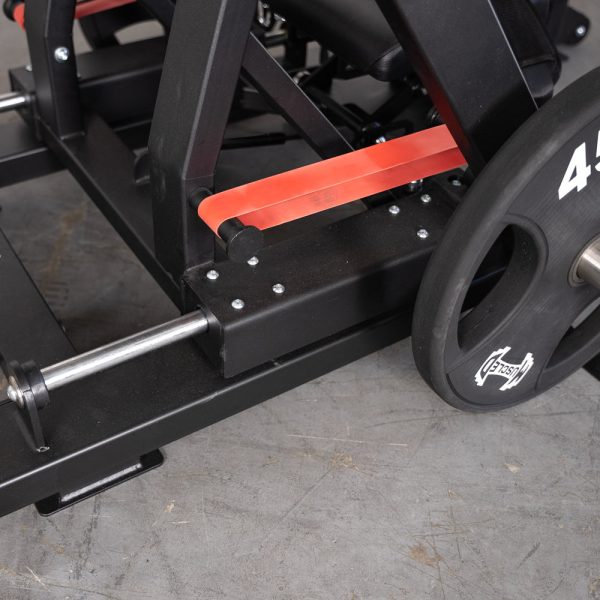 Excel Hip Thrust Glute Machine – Muscle D Fitness – Plate Loaded Hip Thrust – Band Compatable – Easily Adjustable - Image 12