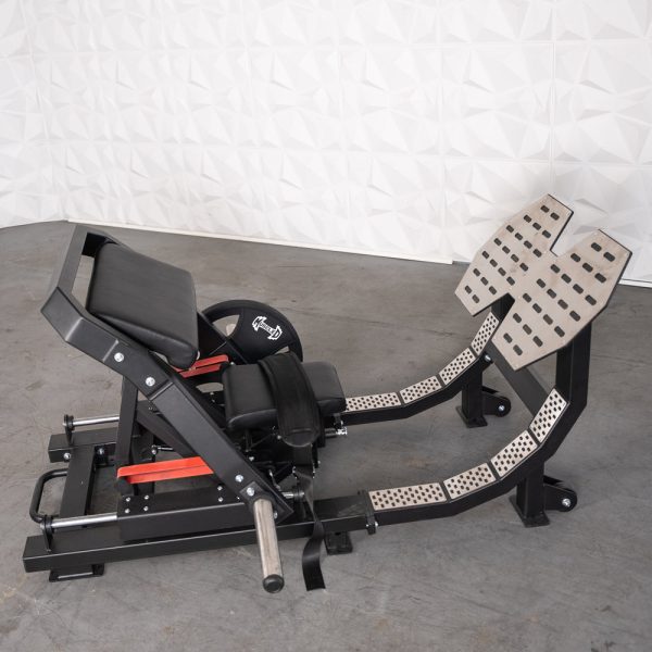 Excel Hip Thrust Glute Machine – Muscle D Fitness – Plate Loaded Hip Thrust – Band Compatable – Easily Adjustable - Image 9