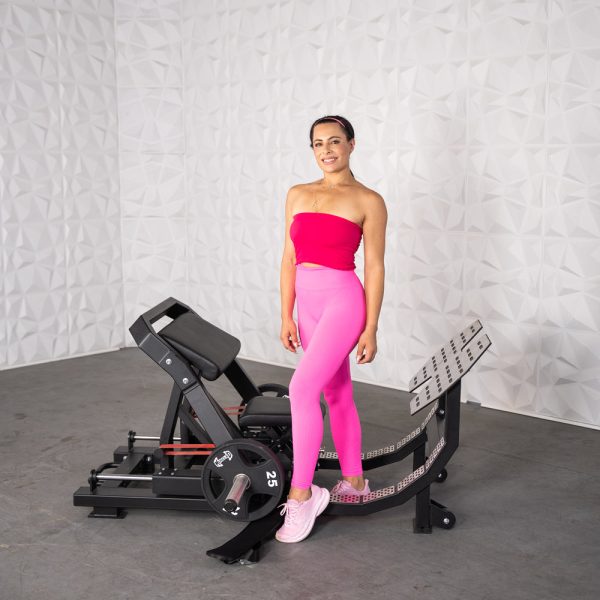 Excel Hip Thrust Glute Machine – Muscle D Fitness – Plate Loaded Hip Thrust – Band Compatable – Easily Adjustable - Image 5