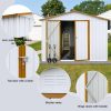 JUMMICO Garden 9 ft. W x 6 ft. D Metal Storage Shed - Image 3