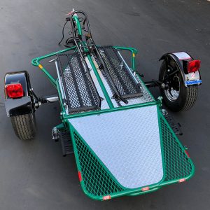 Single Ride-Up SRL Stand-Up™ Motorcycle Trailer - Image 17