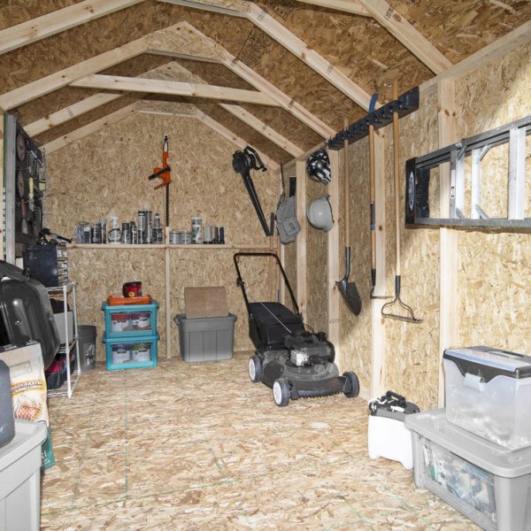 Handy Home Greenbriar 8 ft. W x 10 ft. D Wood Storage Shed - Image 4