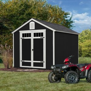 Handy Home Greenbriar 8 ft. W x 12 ft. D Wood Storage Shed