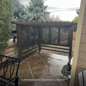 Hampton Traditional Steel Cabana Pergola - Image 7