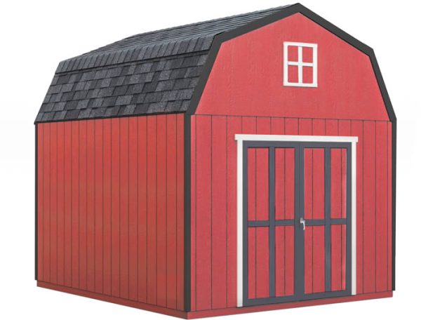 Handy Home Braymore 10×18 Wood Storage Shed Kit