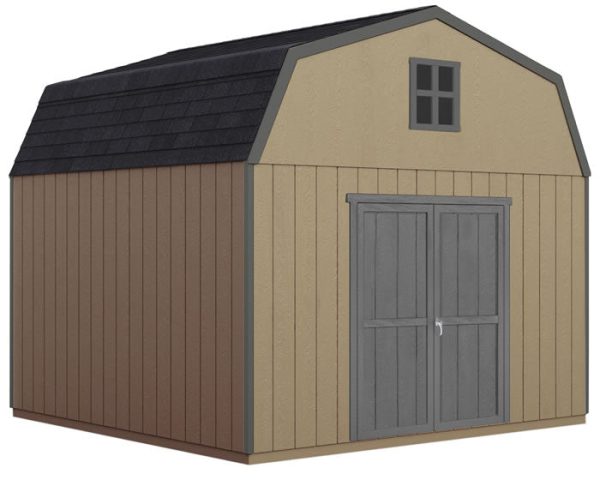 Handy Home Hudson 12×12 Wood Storage Shed Kit