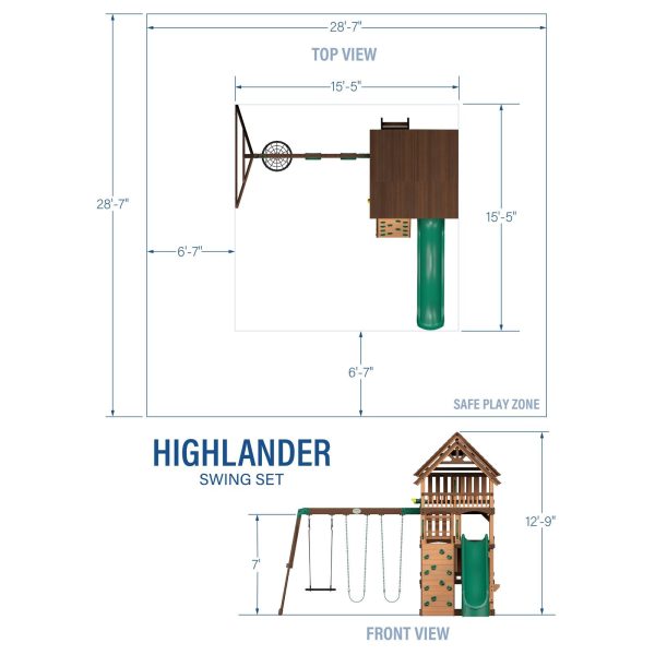 Highlander Swing Set - Image 6