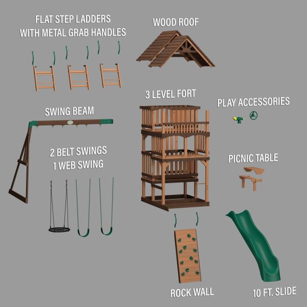 Highlander Swing Set - Image 26