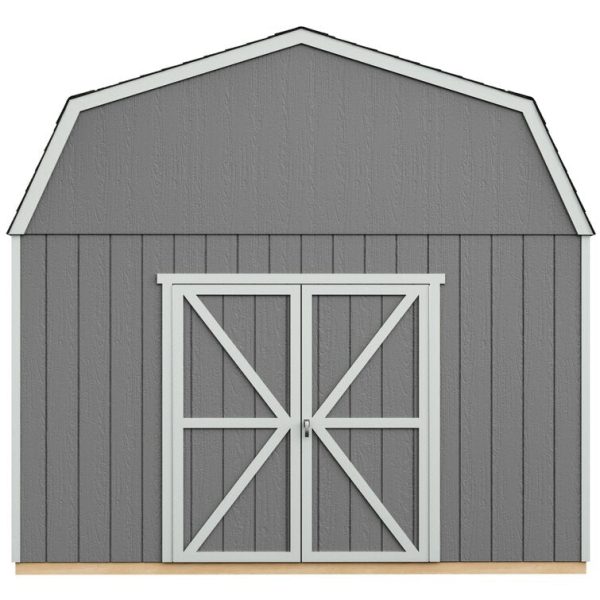 Handy Home Hudson 12 ft. W x 12 ft. D Solid + Manufactured Wood Storage Shed - Image 6