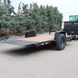 7 X 14 Interstate Single Axle Tilt 7K Trailer - Image 3