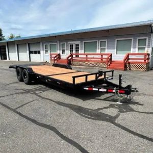 7 X 22 Interstate Hydraulic Tilt 14K Trailer - Image 5