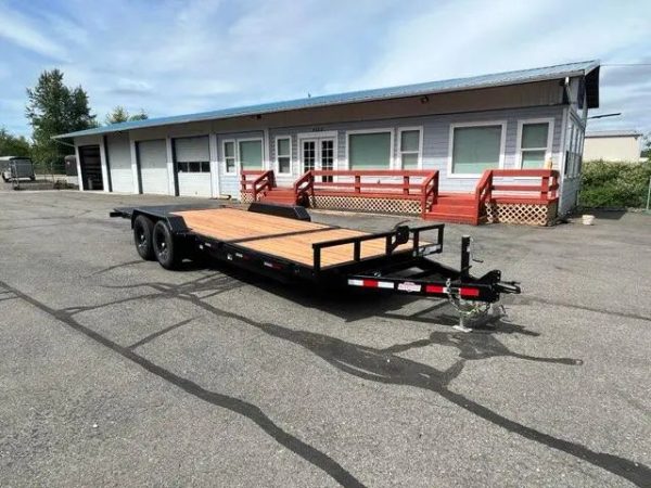 7 X 22 Interstate Hydraulic Tilt 14K Trailer - Image 5