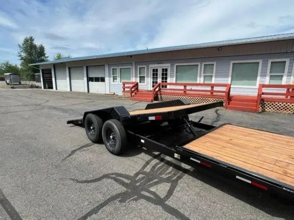 7 X 22 Interstate Hydraulic Tilt 14K Trailer - Image 4
