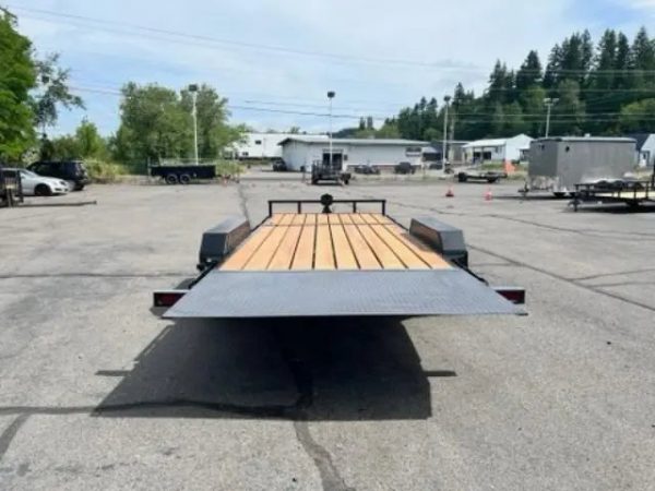 7 X 22 Interstate Hydraulic Tilt 14K Trailer - Image 2