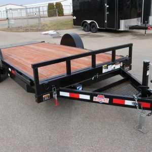 7 X 16 Interstate Full Bed Single Axle Tilt 7K Trailer - Image 4