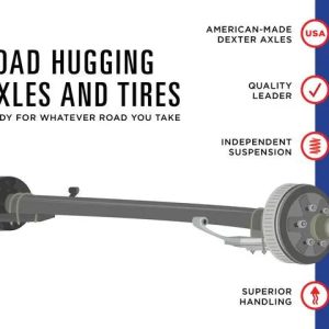 7 X 16 Interstate Full Bed Single Axle Tilt 7K Trailer - Image 3