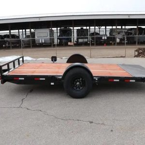 7 X 16 Interstate Full Bed Single Axle Tilt 7K Trailer - Image 2
