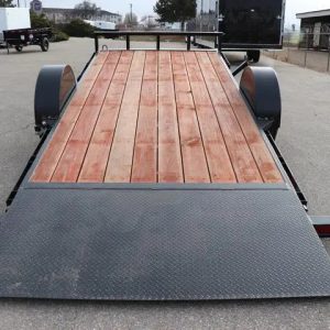 7 X 16 Interstate Full Bed Single Axle Tilt 7K Trailer - Image 6