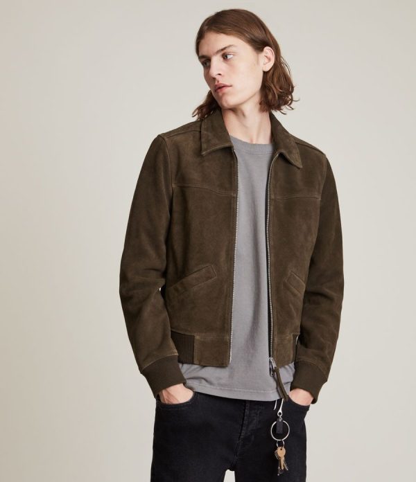 Halcrow suede brown jacket for men - Image 3