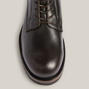 Holster black leather boots for men - Image 4