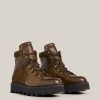 Kai brown leather boots for men - Image 3