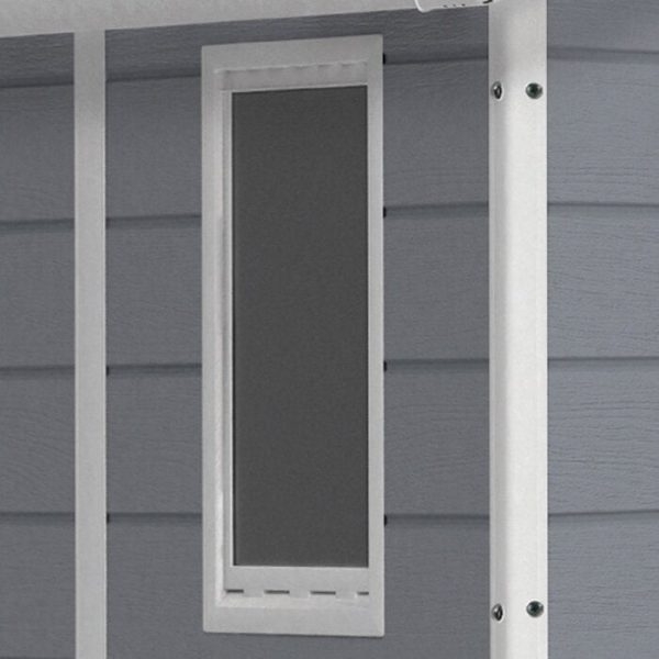 Manor 6 x 8 FT Vertical Storage Shed Made Of Extremely Durable Resin with Ventilation - Image 9