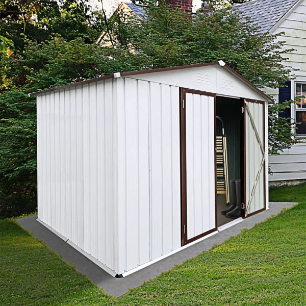 Metal Garden Sheds 10Ft Outdoor Storage Sheds - Image 4