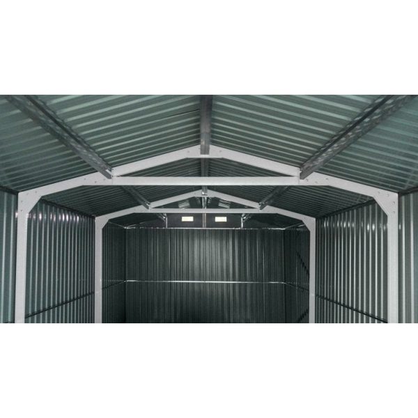 Arlmont & Co Momie 13 ft. W x 20 ft. D Metal Storage Shed - Image 10
