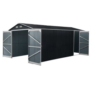 Arlmont & Co Momie 13 ft. W x 20 ft. D Metal Storage Shed - Image 13