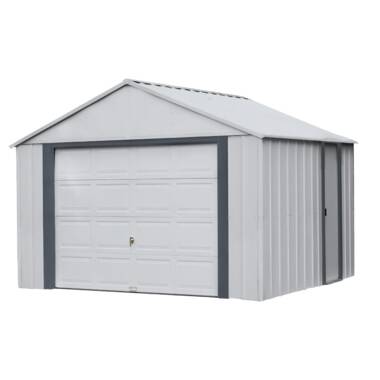 Arrow 12 ft. W x 15 ft. D Galvanized Steel Storage Shed - Image 7