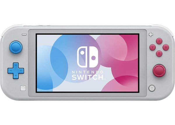 Nintendo Switch Lite Zacian and Zamazenta Pokemon Edition Gray – US Charger (HDHSGBZAA)