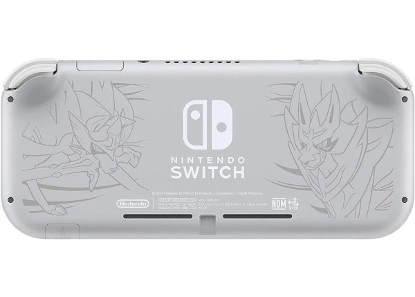 Nintendo Switch Lite Zacian and Zamazenta Pokemon Edition Gray – US Charger (HDHSGBZAA) - Image 2