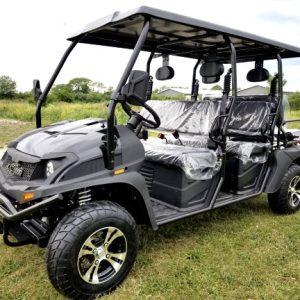 GSI - 400cc GVX LIMO - Cazador Limo - Gas Golf Cart 6 Seater GVX Limo EFI Utility Vehicle Six Passenger UTV 2WD/4WD - CAZADOR LIMO 400cc - XY450U-B - Image 11