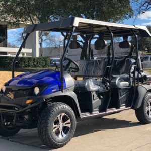 6 Seater Gas Golf Cart GVX Limo EFI Utility Vehicle Six Passenger UTV 2WD/4WD - CAZADOR LIMO 400cc